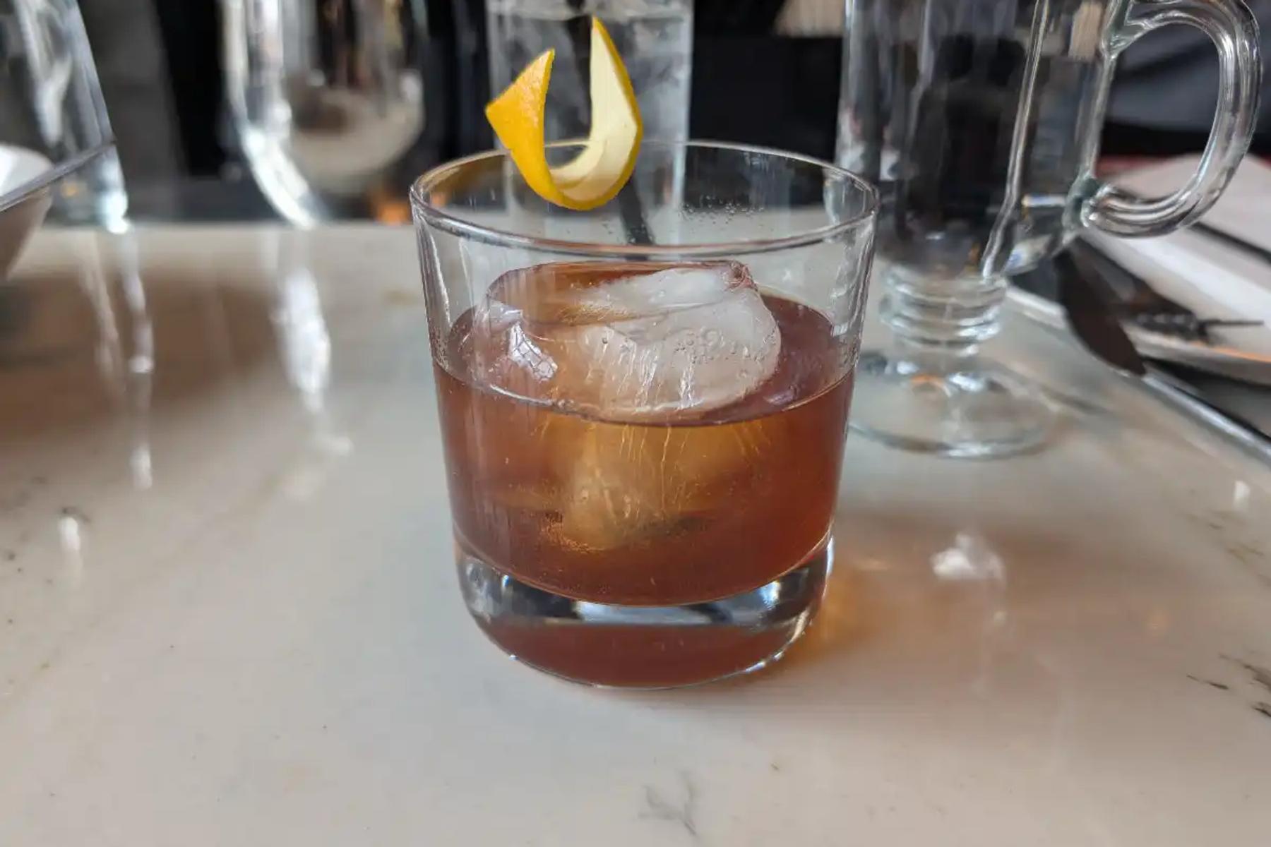Maple Pecan Old Fashioned ($15)