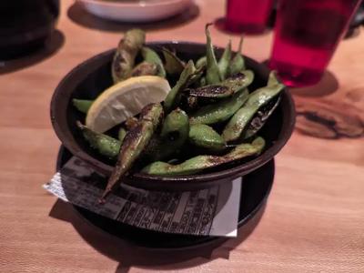 Roasted Edamame ($6)