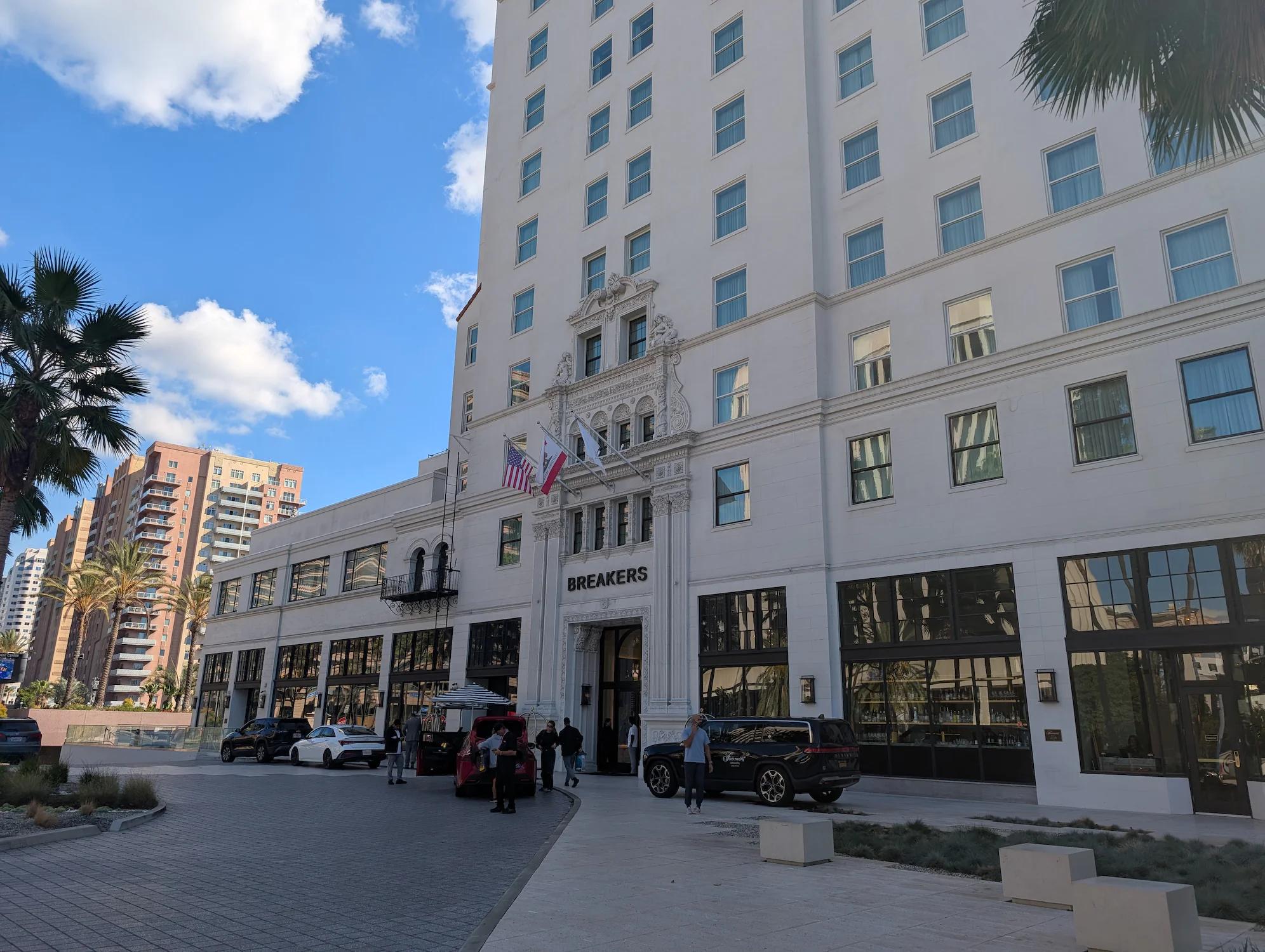 Fairmont Breakers Long Beach Hotel Review