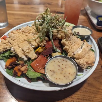 Chicken & Honey Mustard Salad ($23)
