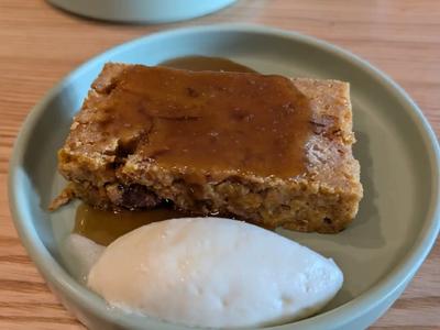 Sweet Potato Bread Pudding ($9)