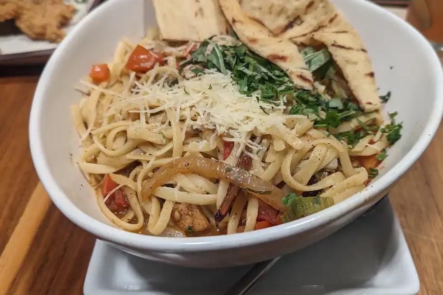 Seafood Linguini ($28)