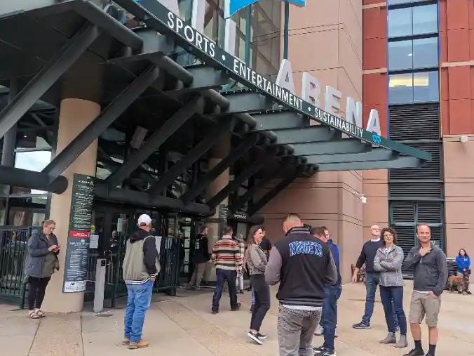 Arena entrance