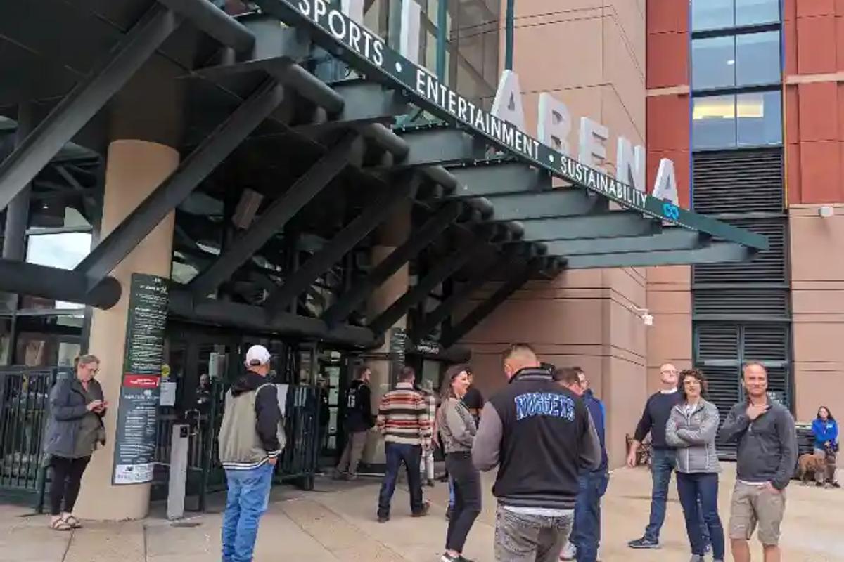 Arena entrance