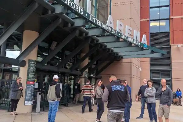 Arena entrance