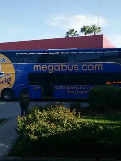 Trip from Miami to Tampa on a Megabus