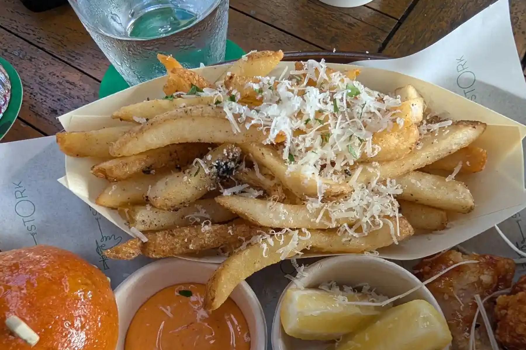 Sharing Platter: Truffle & Seaweed Fries