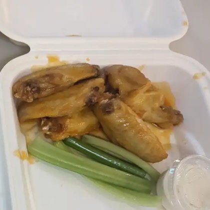 Chicken wings ($19)