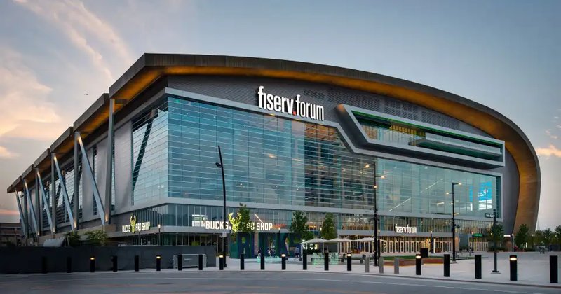 Fiserv Forum exterior