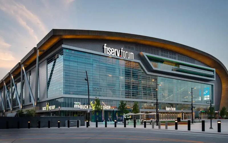 Fiserv Forum exterior