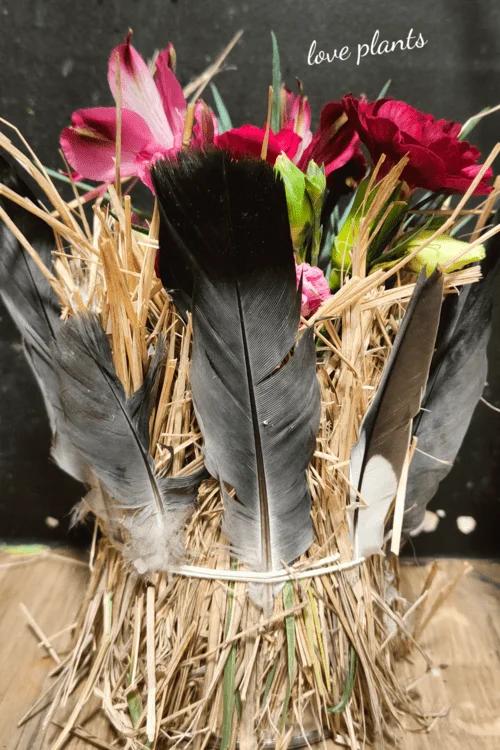 osłanka wokół kwiatów