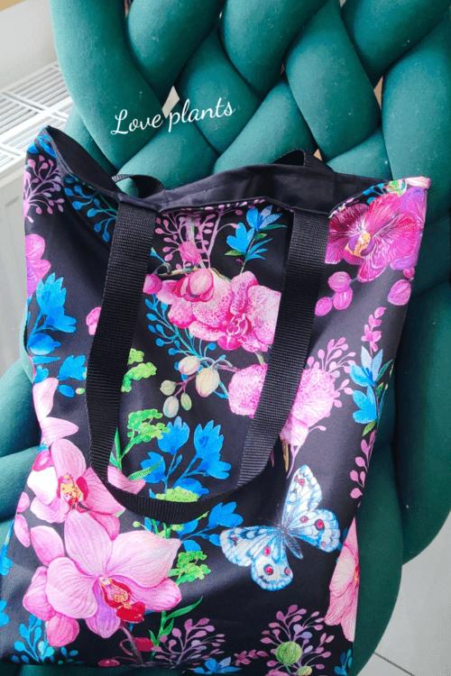 torba z motywem motyla