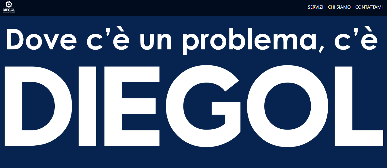 Progetto Assistenza tecnica Diegol - Web-Site BySys