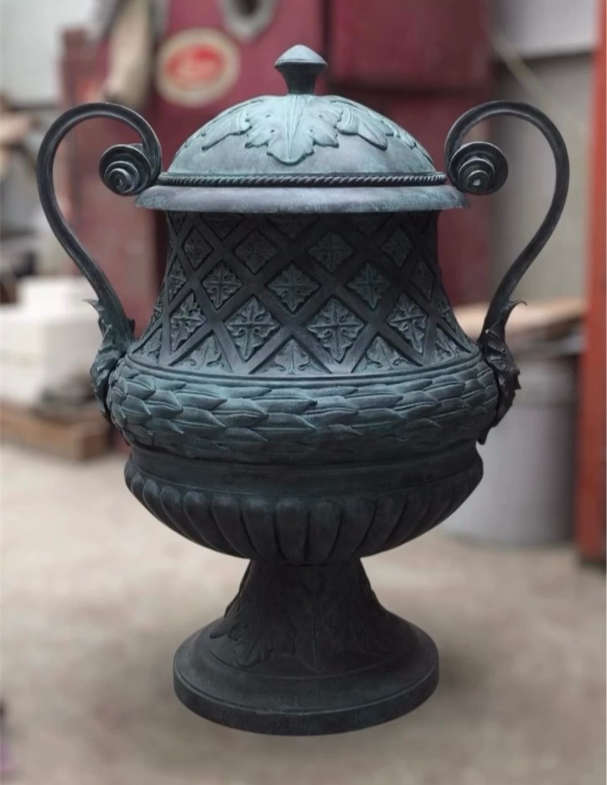 Cast Bronze Garden Sculpture