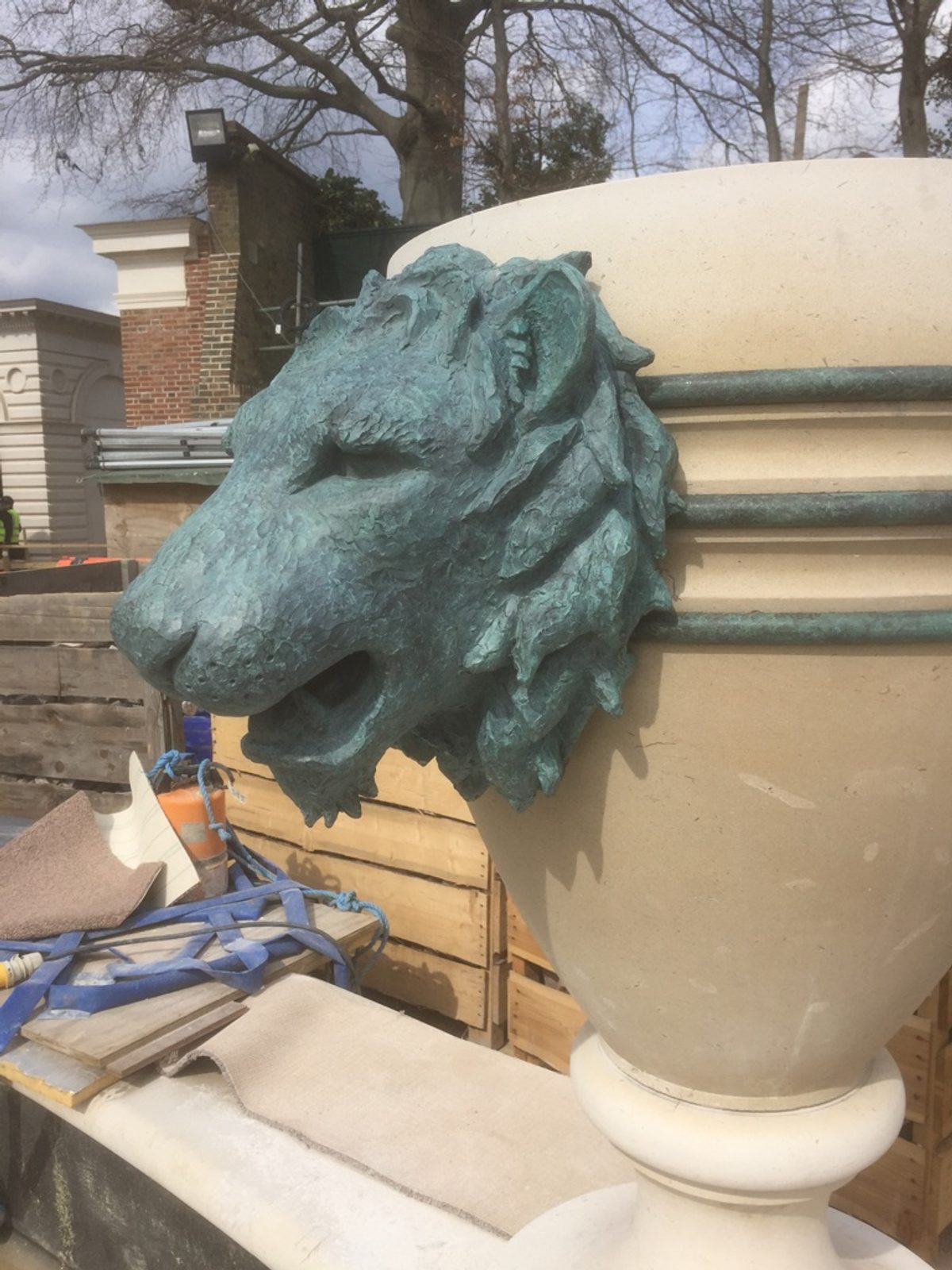 Cast Bronze Garden Sculpture