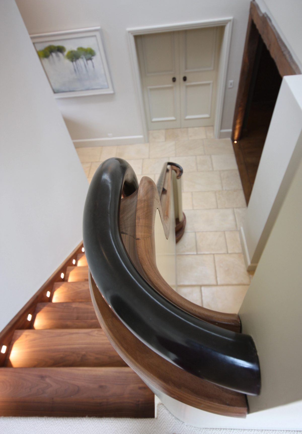 Walnut Staircase