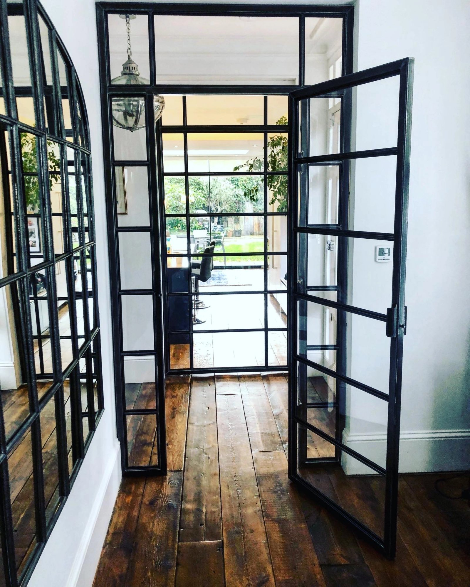Steel framed screens and doors