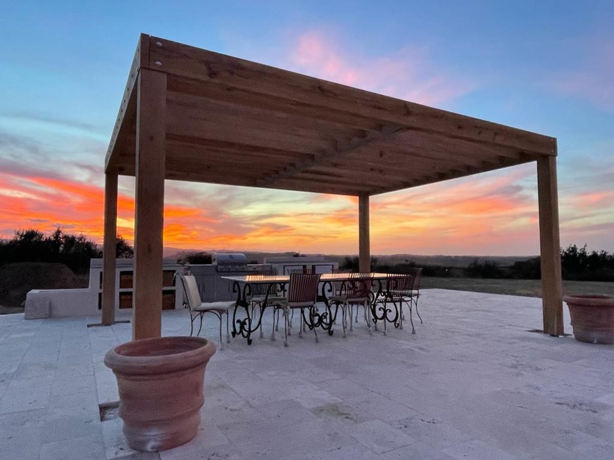 Oak Pergola