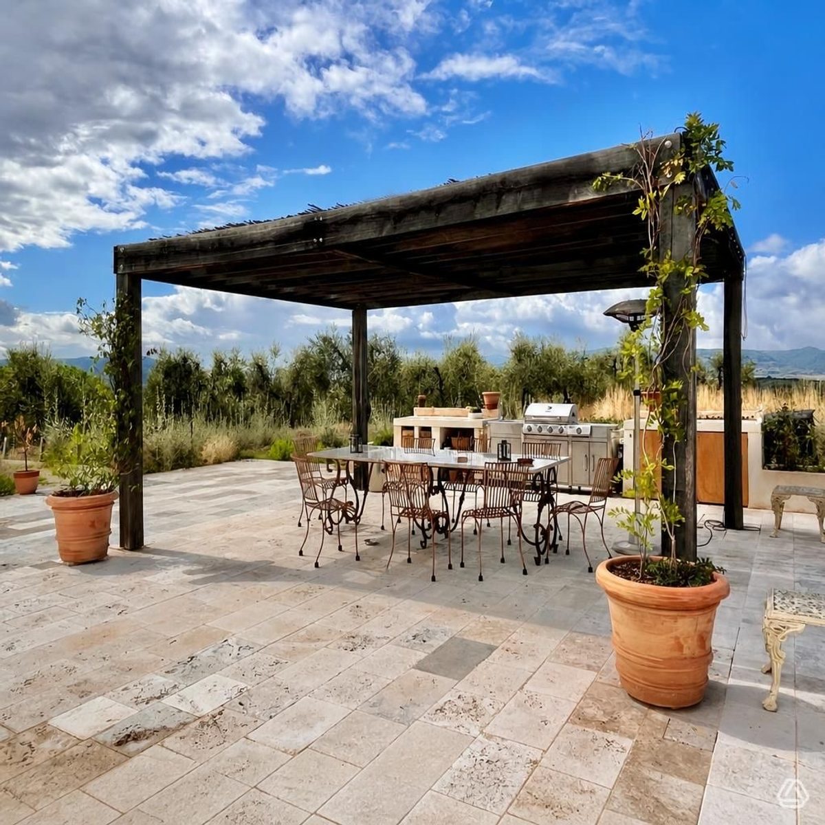 Oak Pergola