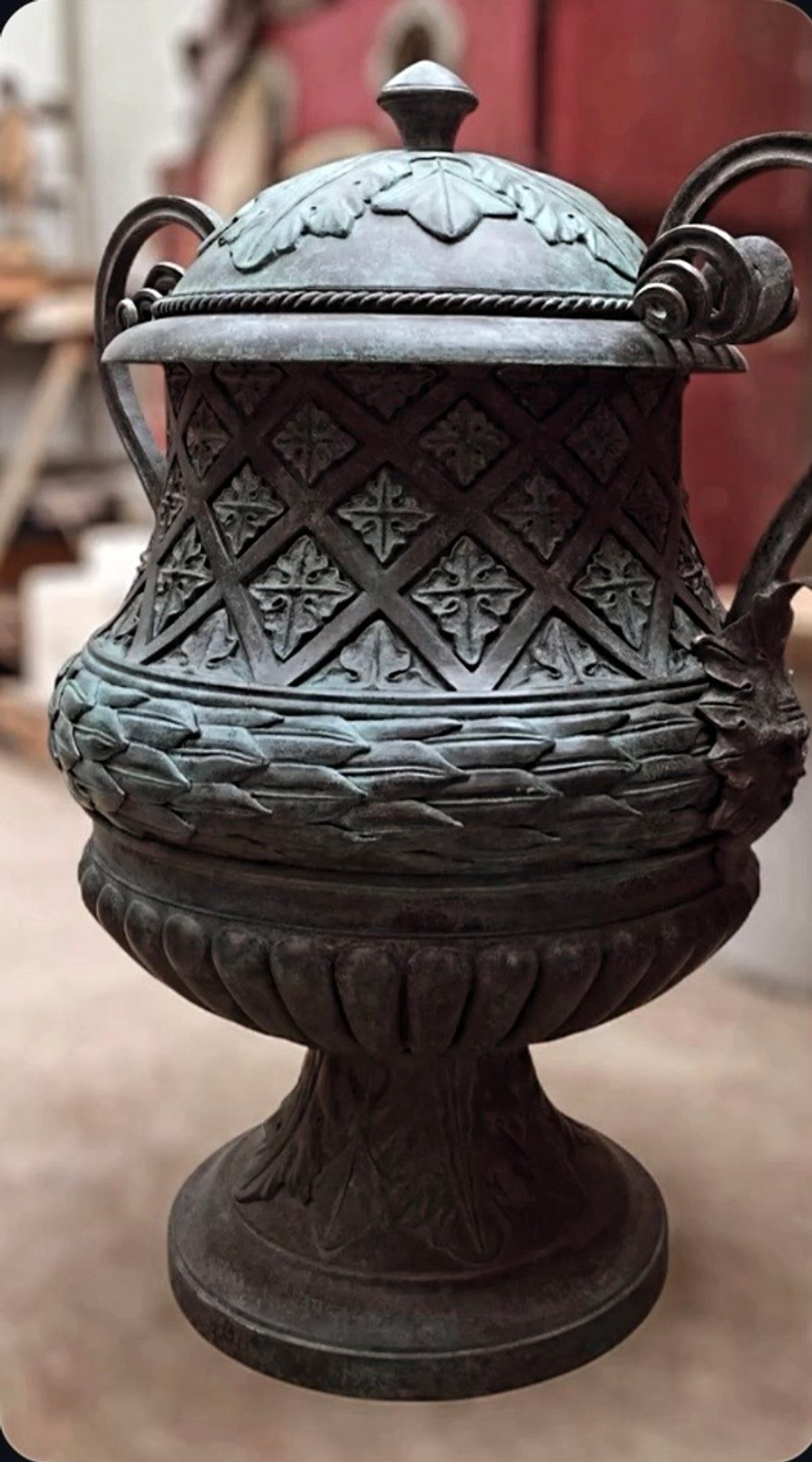 Cast Bronze Garden Sculpture