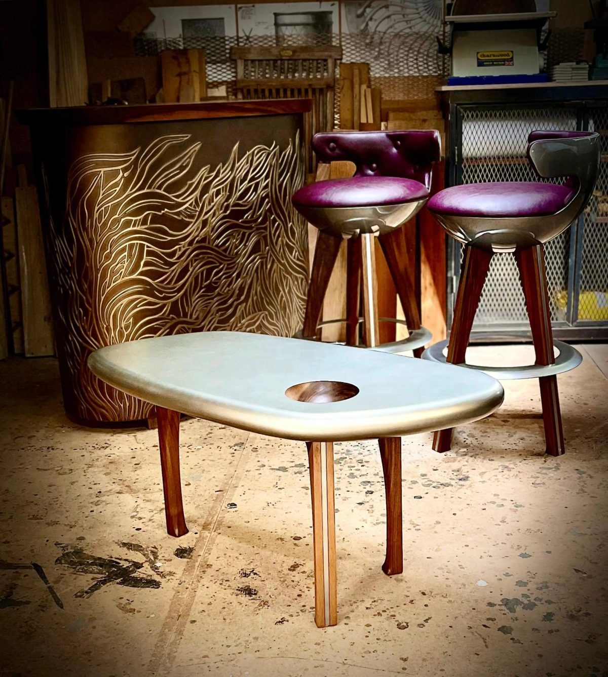 Three-legged Coffee Table