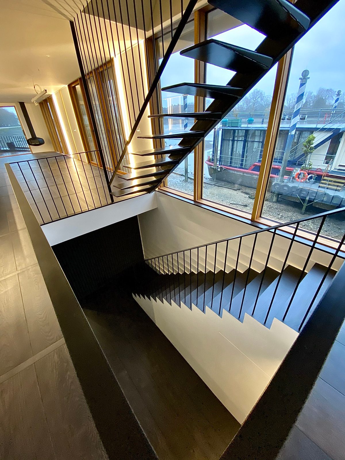 Houseboat Staircases