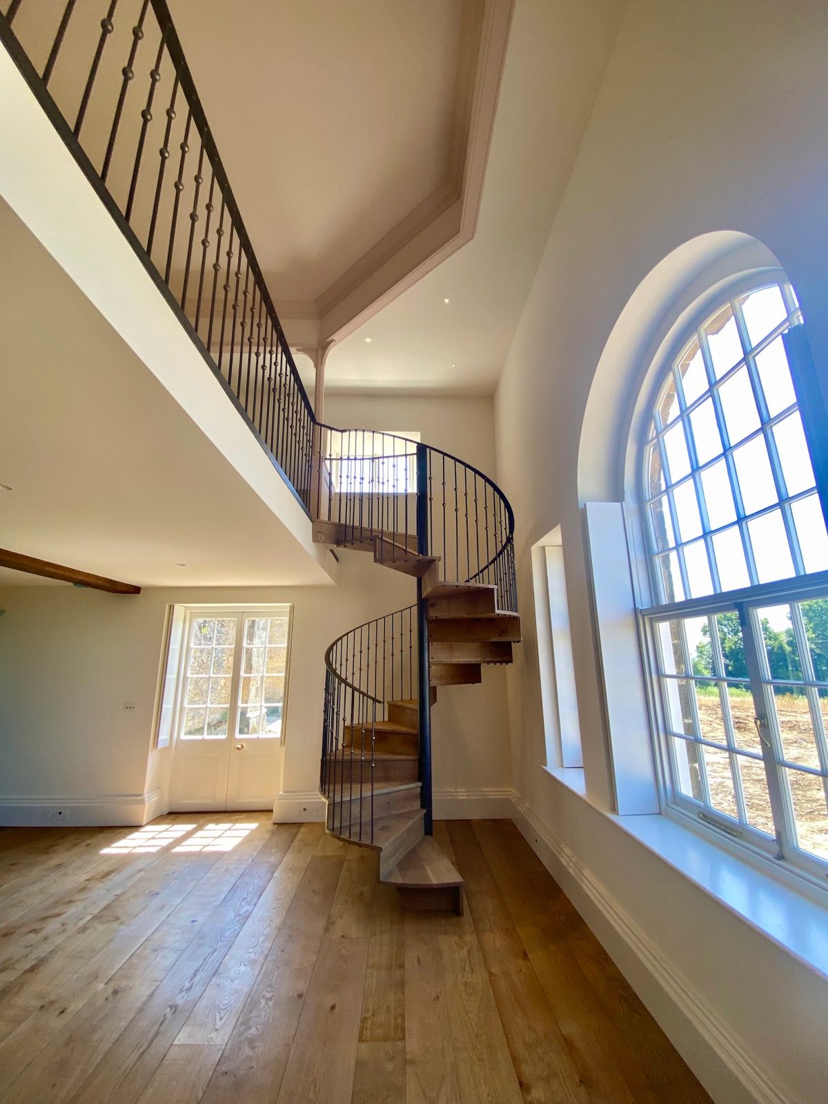 Oak Spiral Staircase