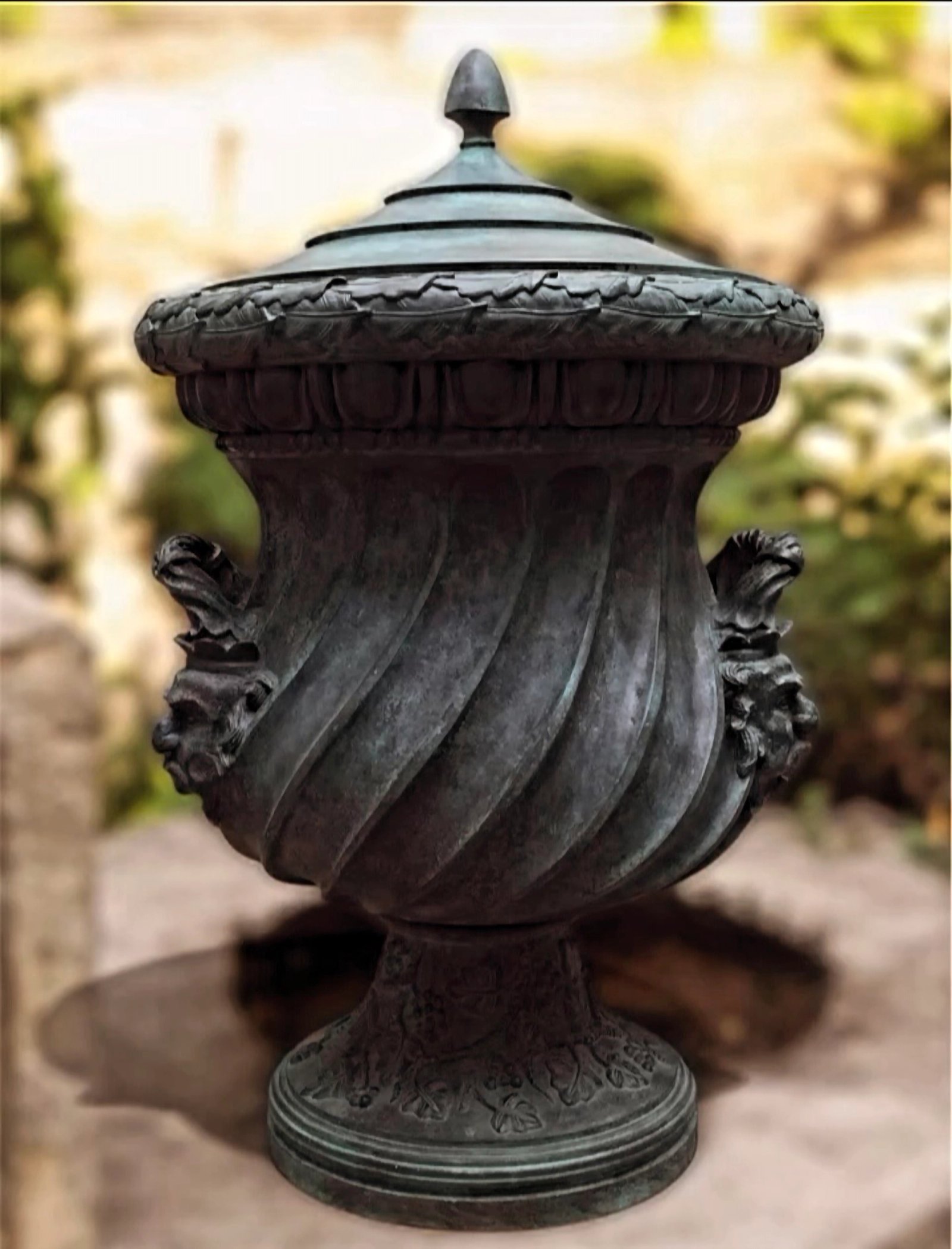 Cast Bronze Garden Sculpture