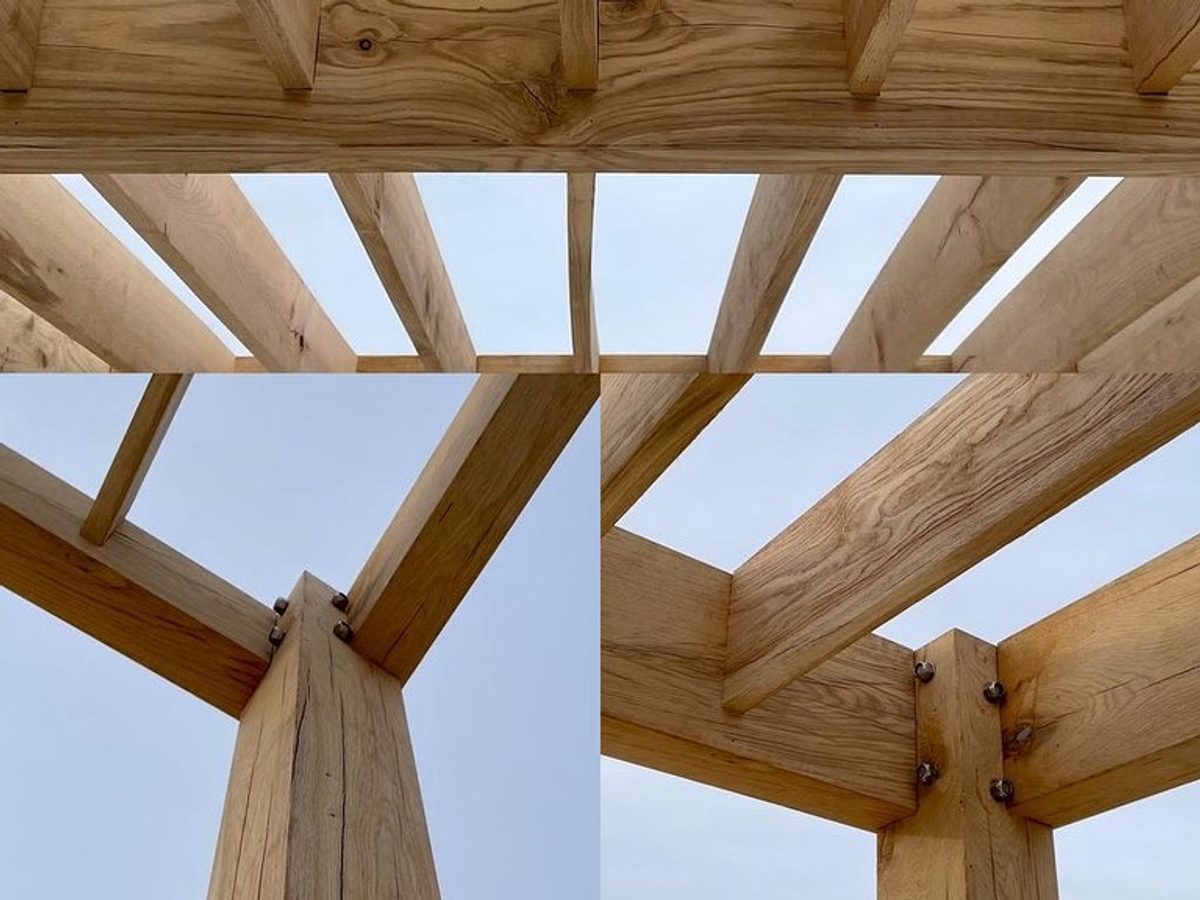 Oak Pergola