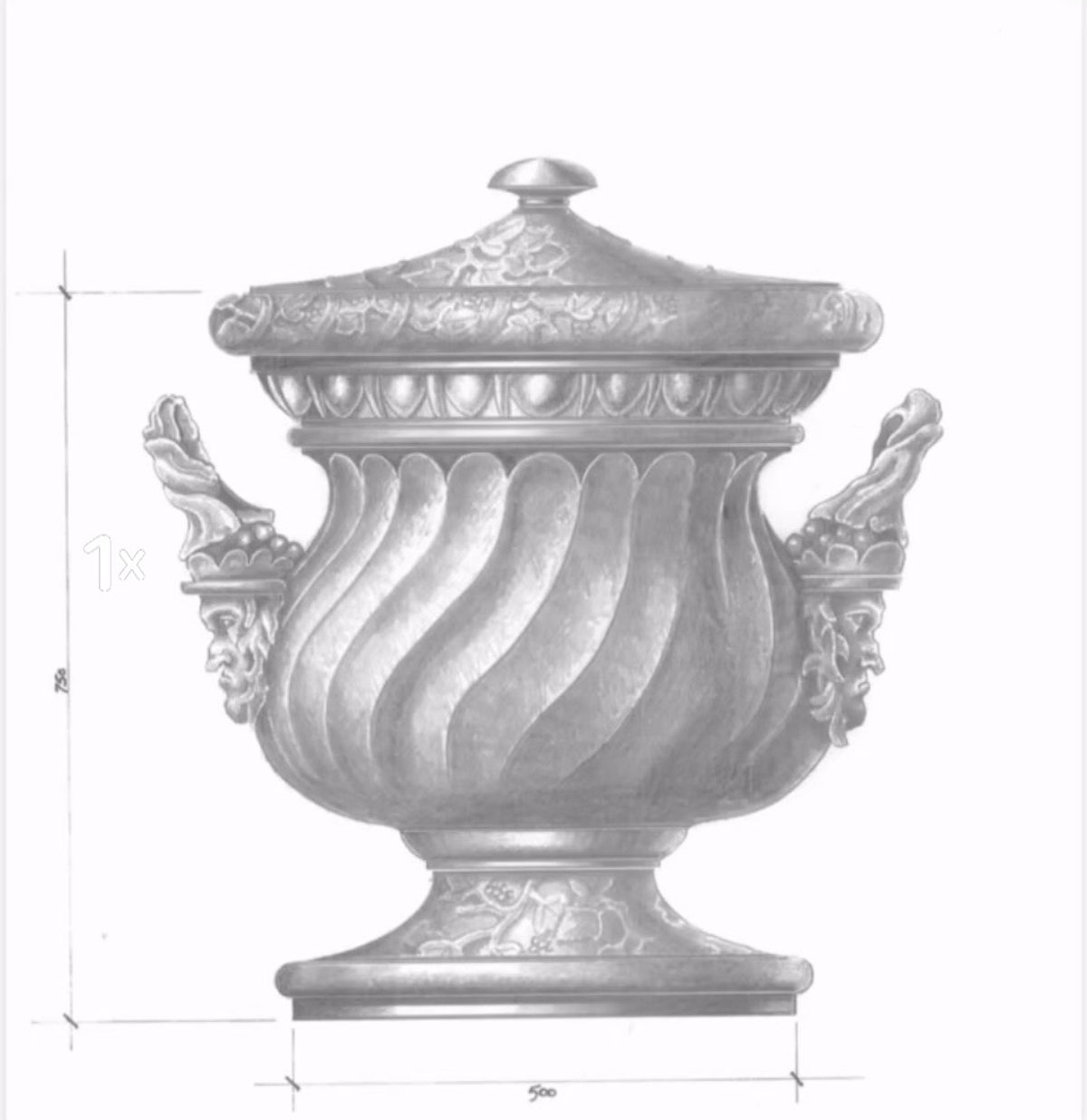Cast Bronze Garden Sculpture