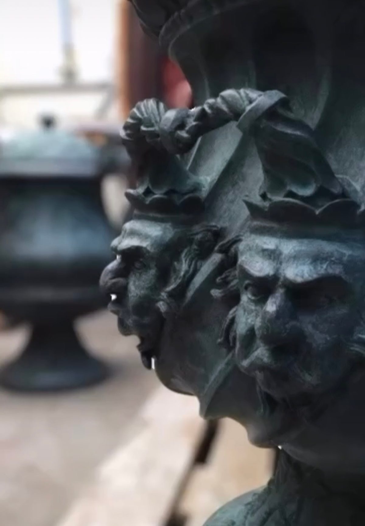 Cast Bronze Garden Sculpture