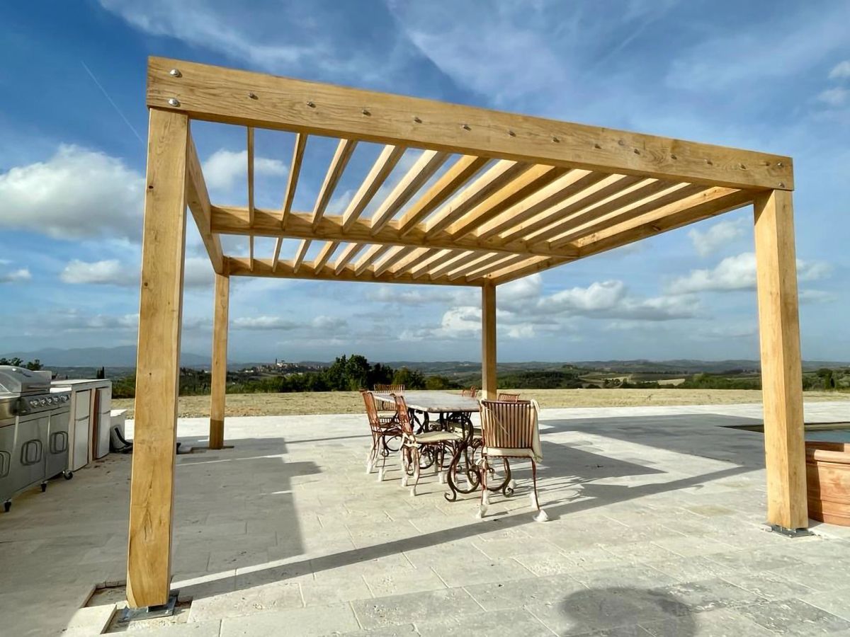 Oak Pergola