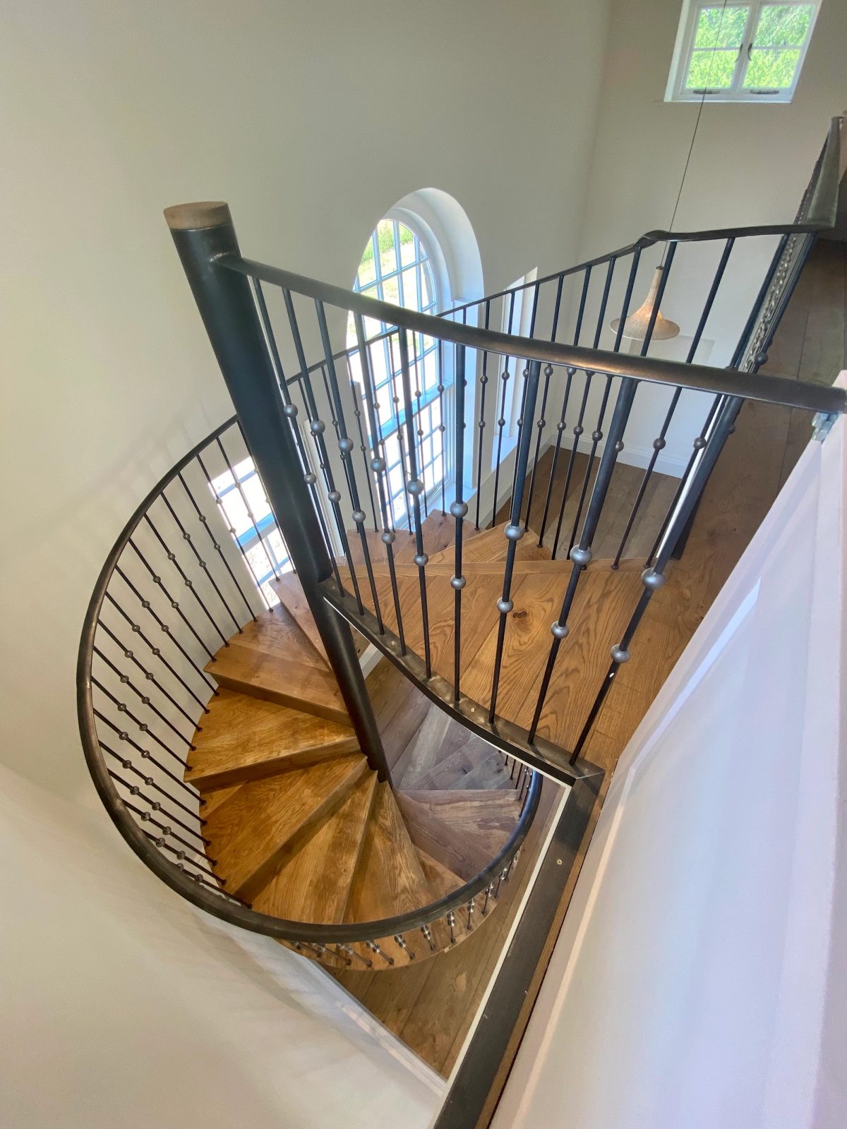 Oak Spiral Staircase