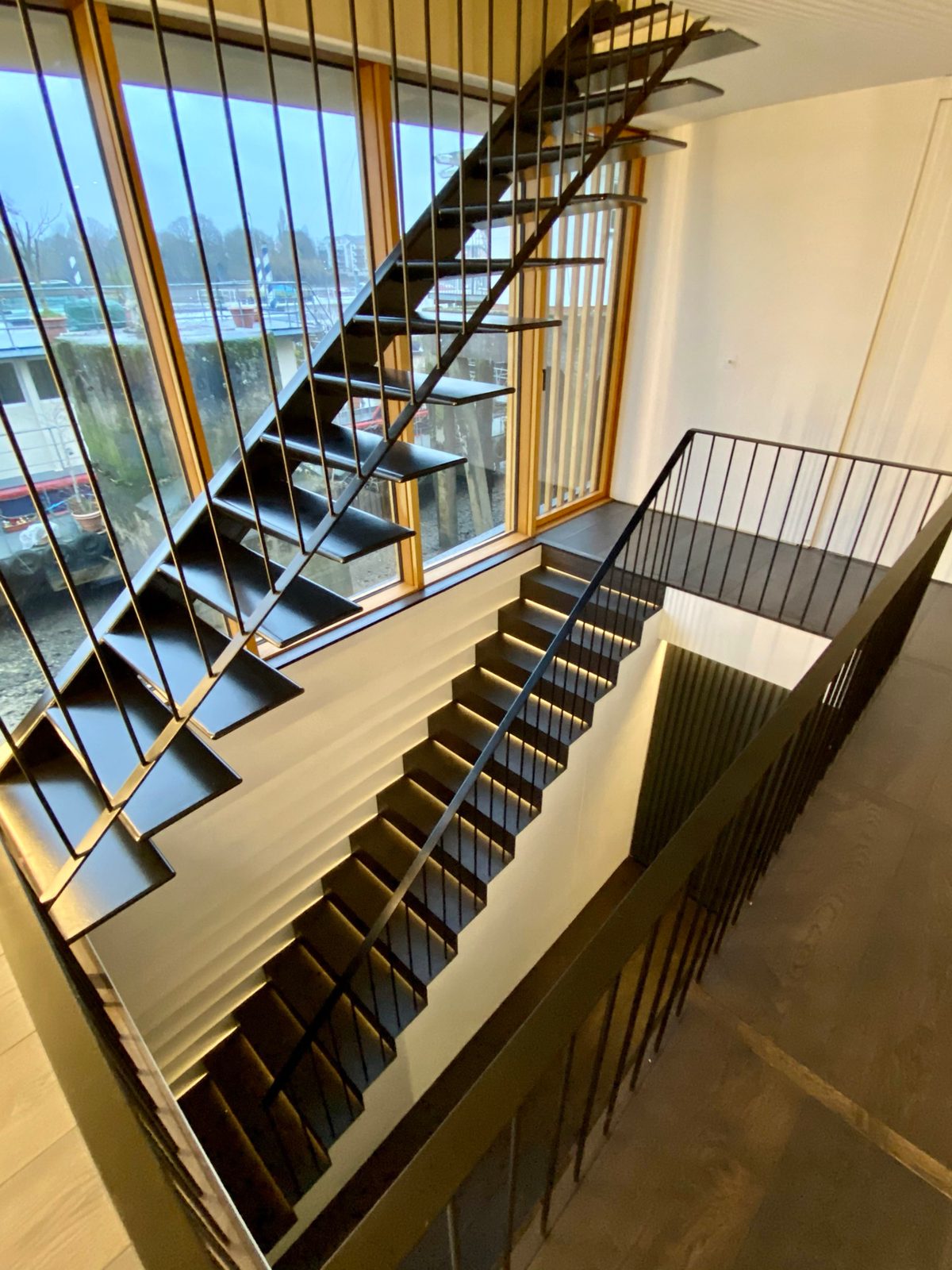 Houseboat Staircases