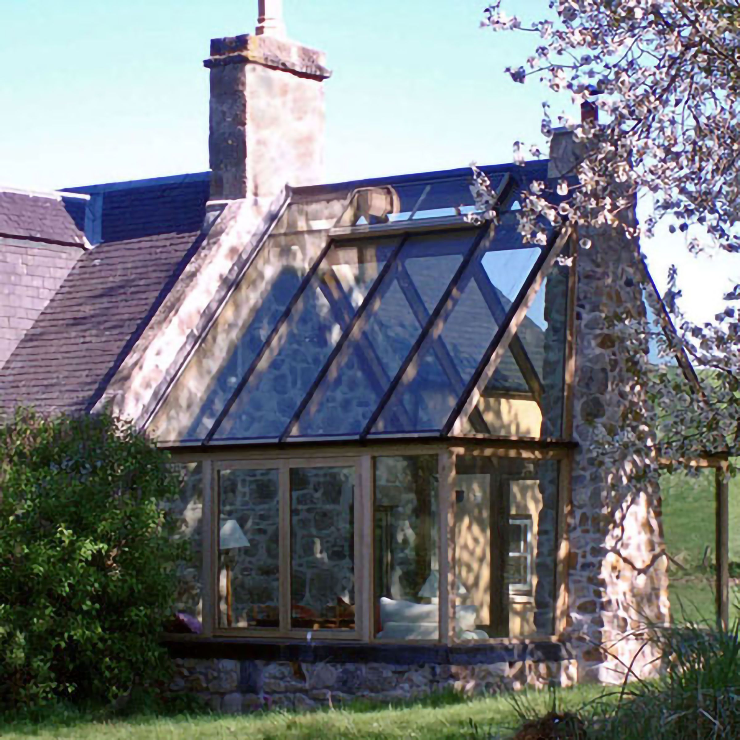 Glass Extension to Highlands Croft