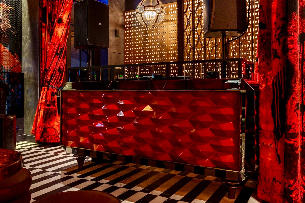 DJ Booth for Hotel Bar
