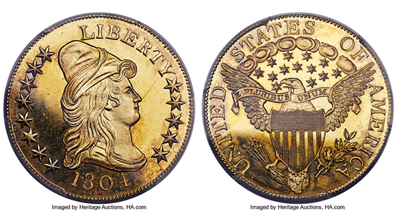 1804 $10 Draped Bust Gold Eagle