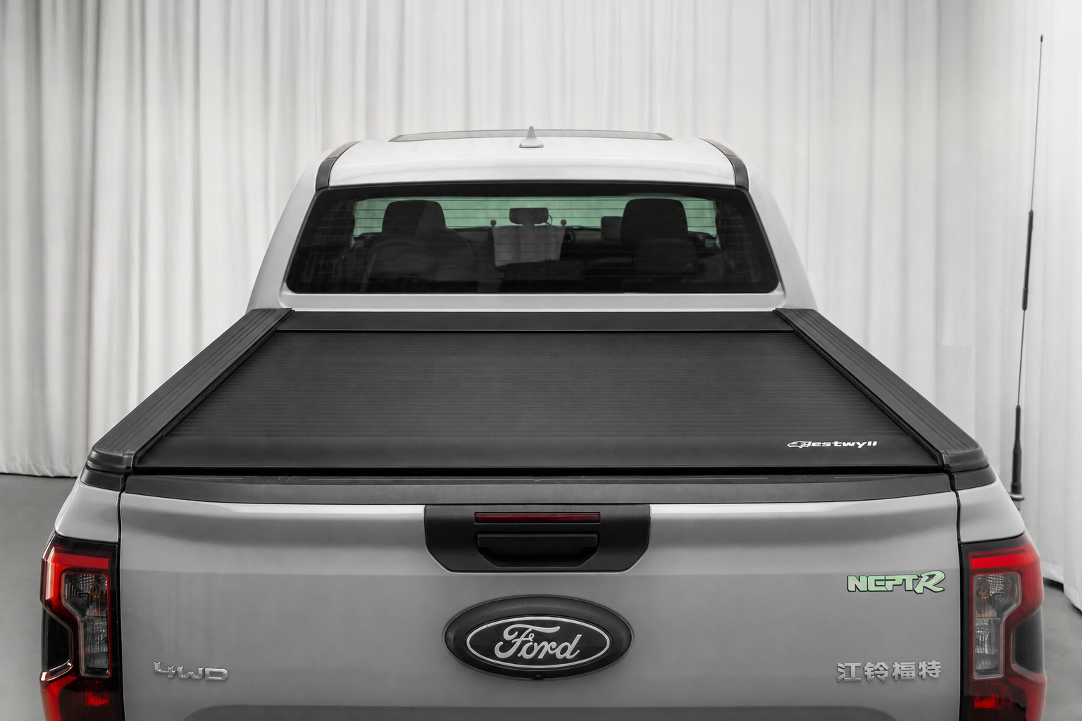 Tent on the cab roof, so the bed is spoken for. Every trip into the cooler means unloading around it.
