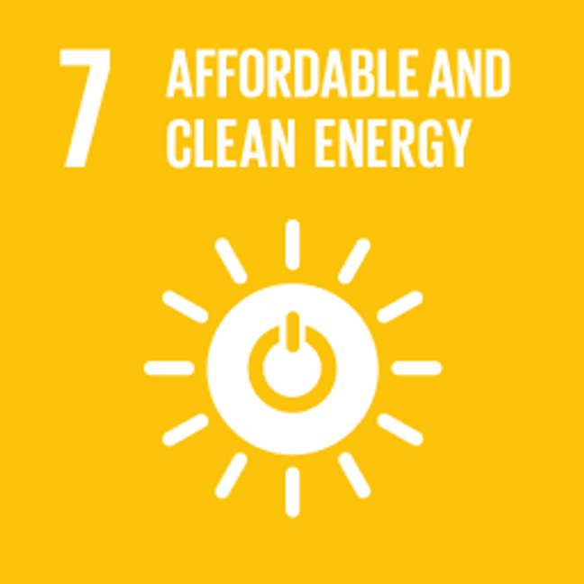 UN Sustainable Development Goals Affordable and Clean Energy