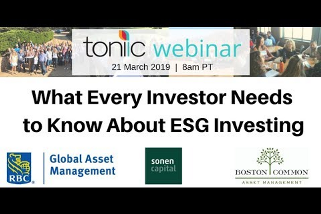 What Every Investor Needs to Know About ESG Investing