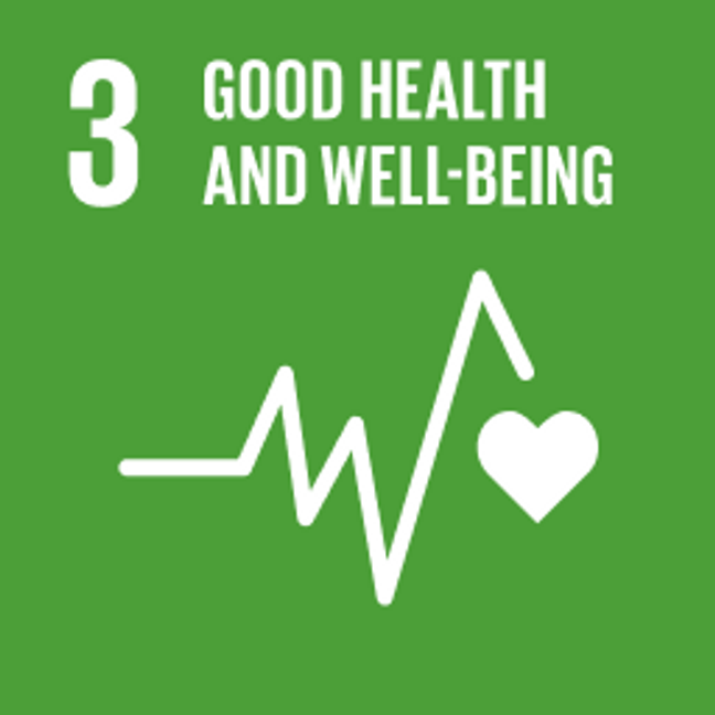 UN Sustainable Development Goals Good Health and Wellbeing