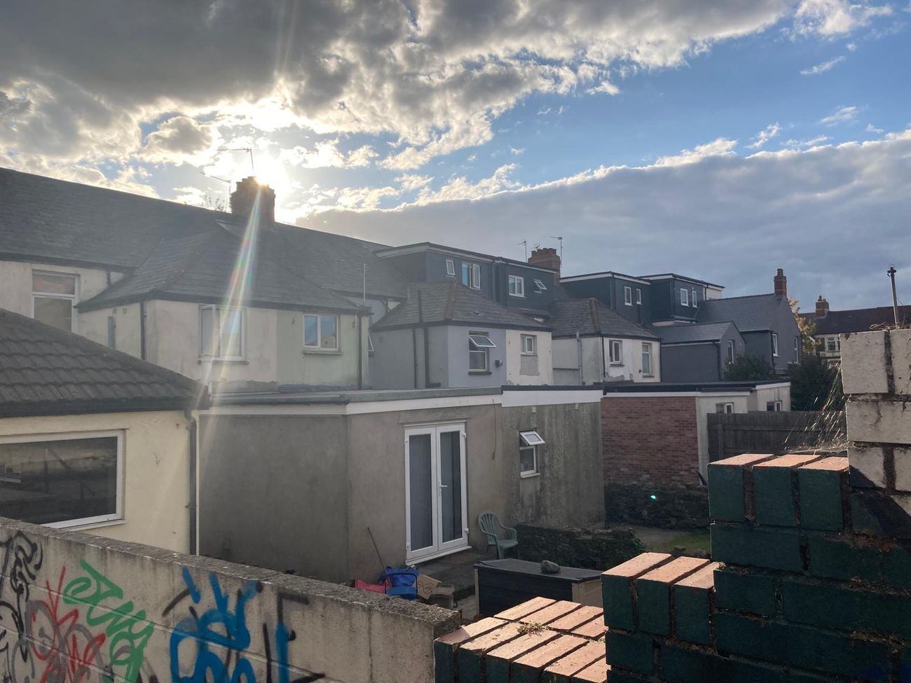Rear extensions and dormer conversions added to terraces in Cathyas