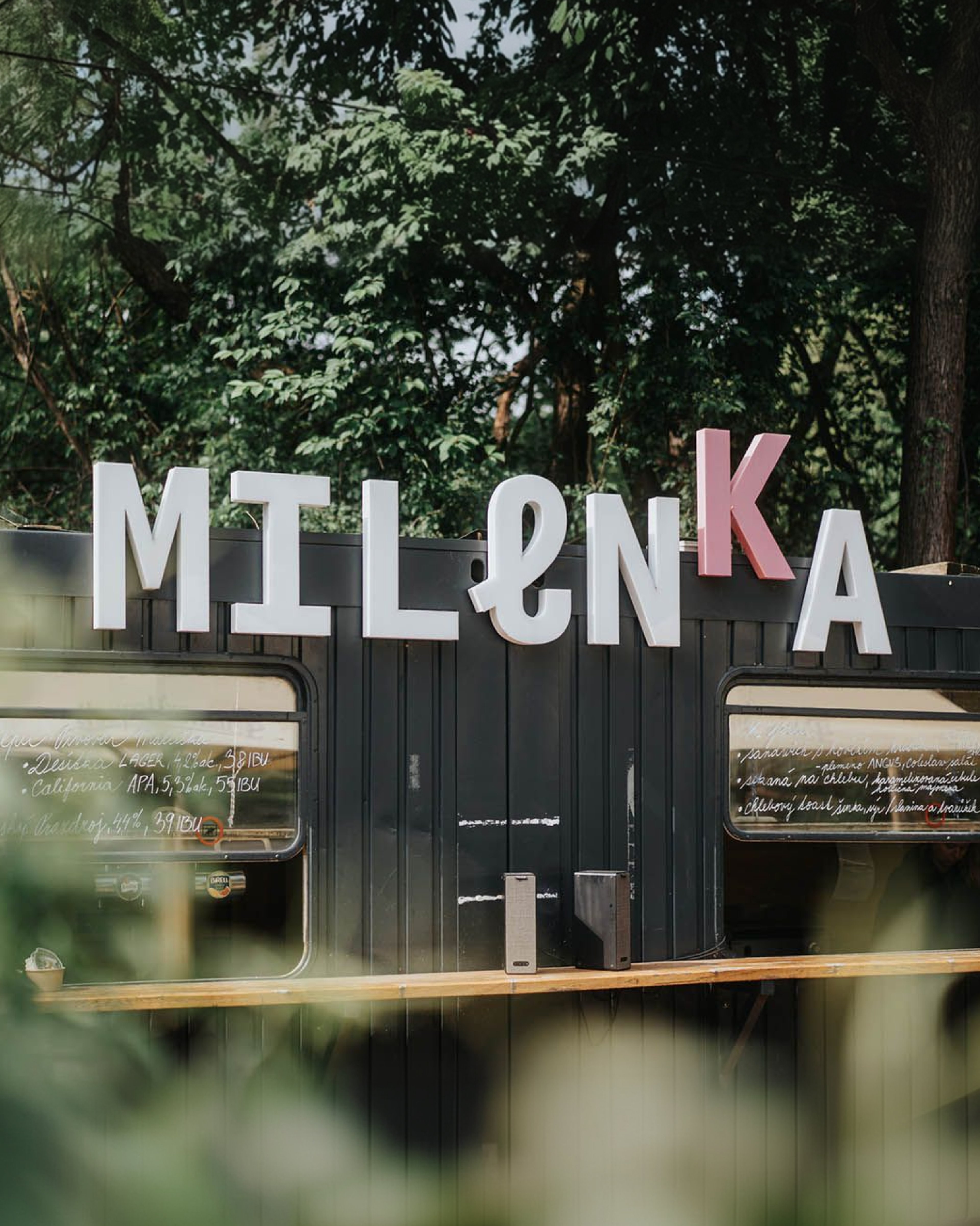 Bistro Milenka na cyklostezce