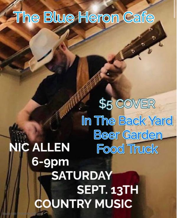 Nic Allen Event Poster