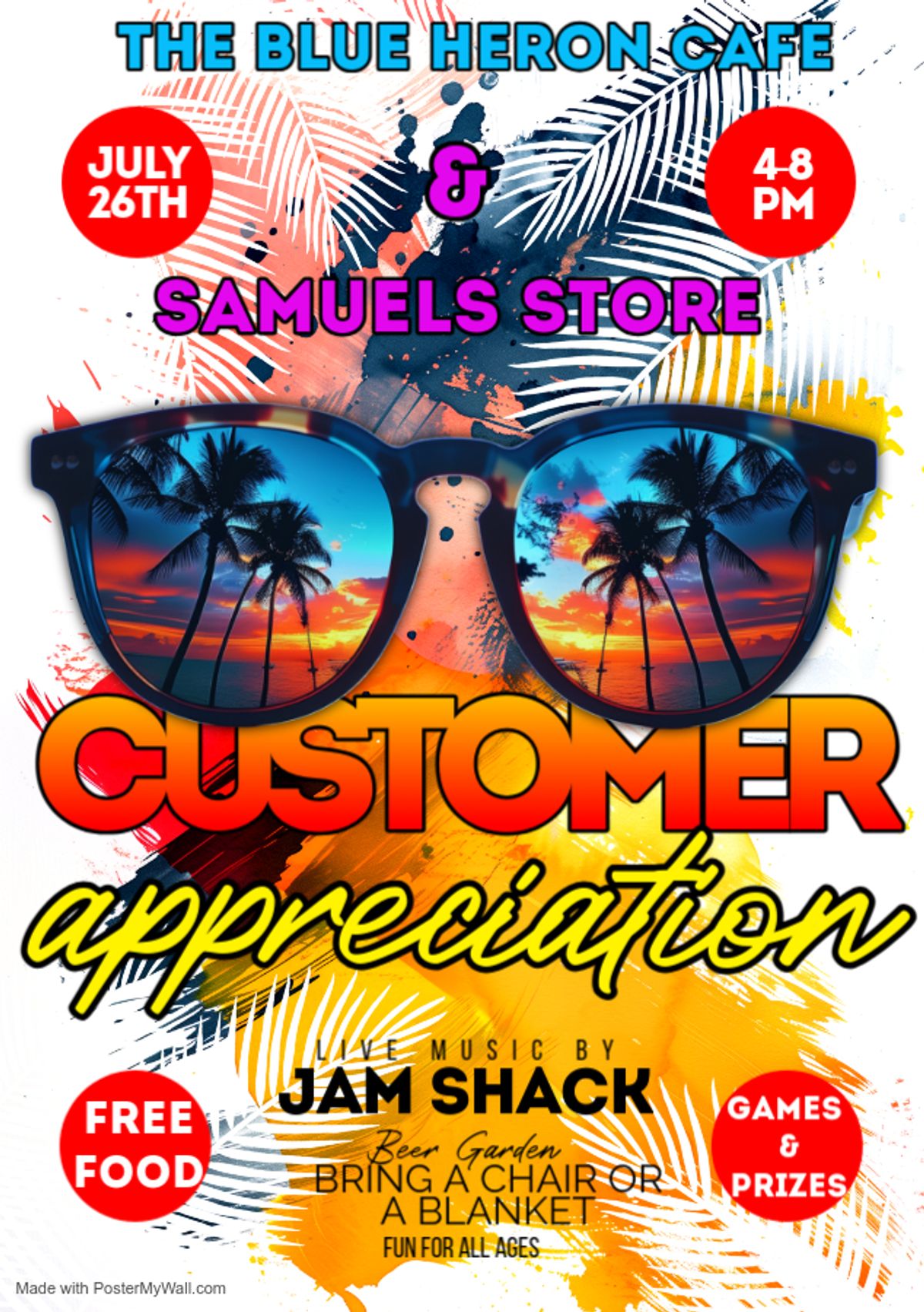 Customer Appreciation Party! w/ Jam Shack