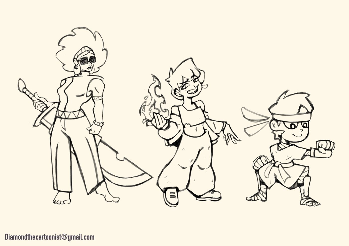 Characters Explorations