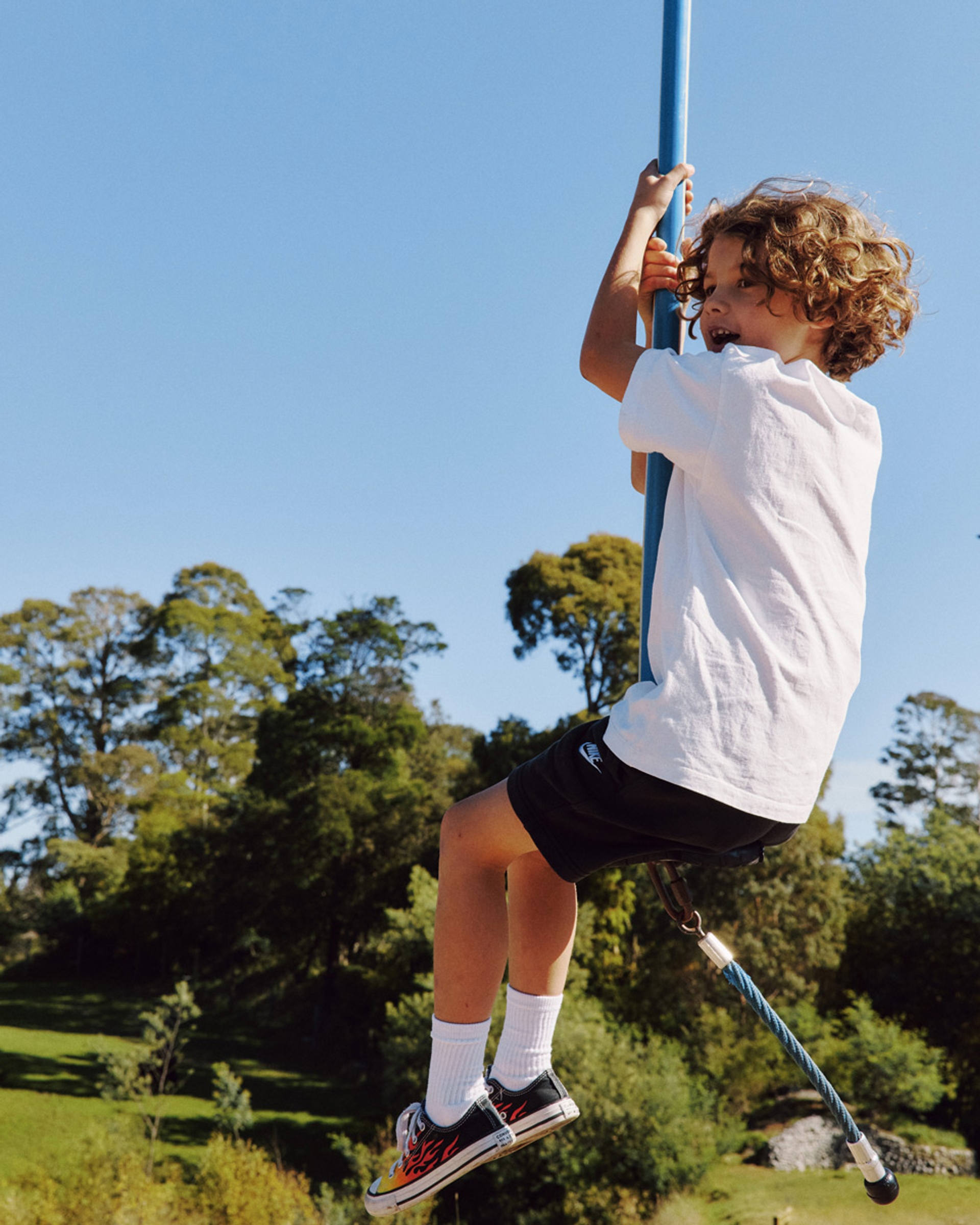 Child playing at Orana Wildlife Park