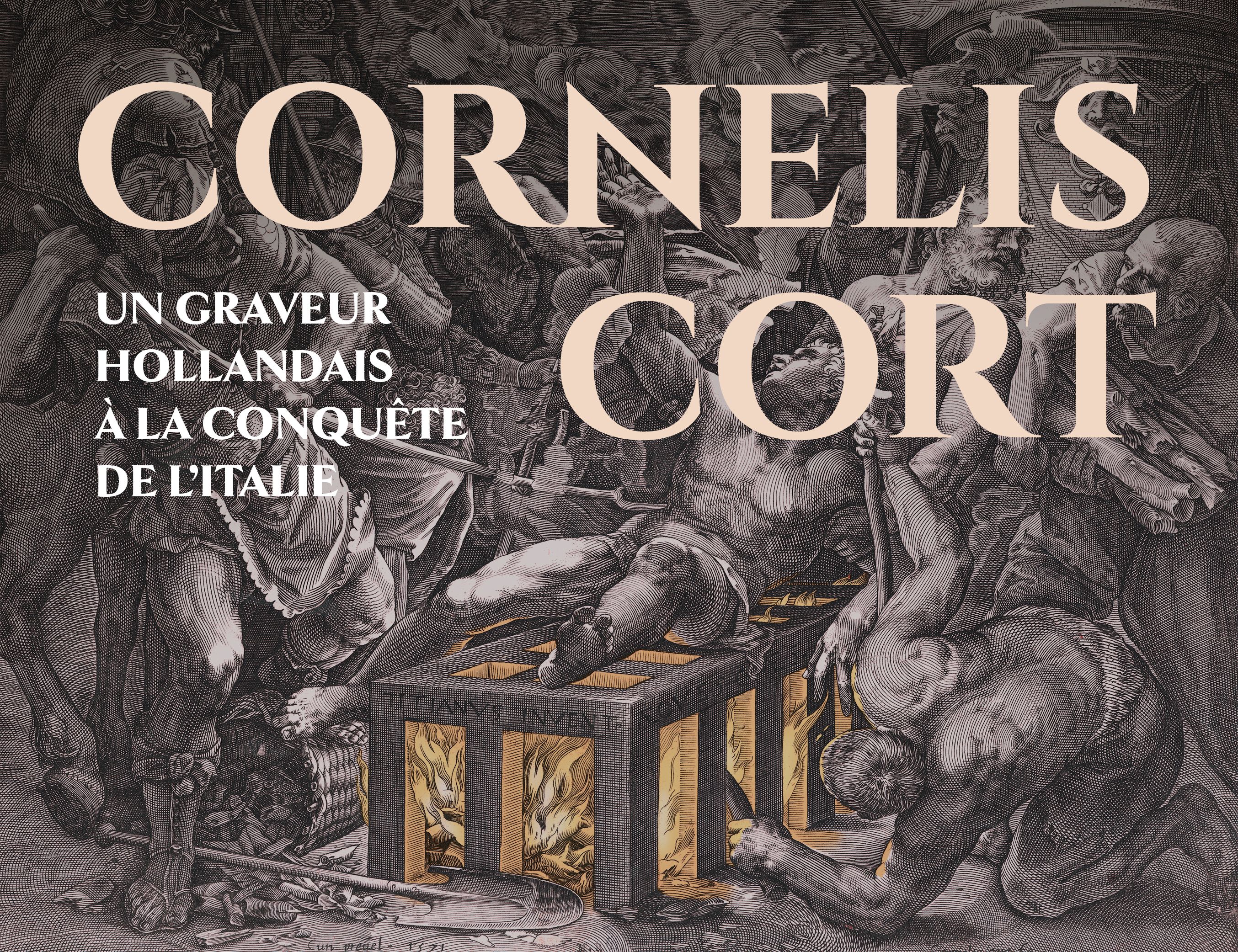 Cornelis Cort - une graveur hollandais à la conquête de l'Italie
