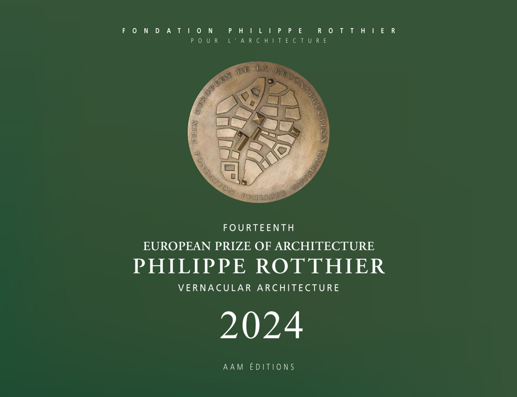 Prix européen pour l'Architecture Philippe Rotthier 2024
