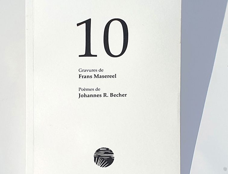 Recueil Gravures de Frans Masereel et Poèmes de Johannes R. Becher
